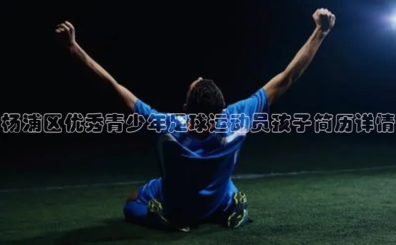 米乐yy易游体育App下载赛富乐斯杨浦区优秀青少年足球运动员孩子简历详情
