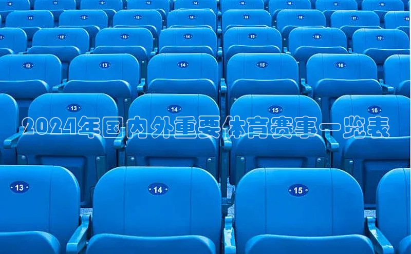 2024年国内外重要体育赛事一览表